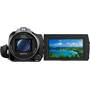 Sony HDR-PJ710V Front, straight-on, LCD rotated toward front