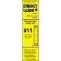 Samsung UN46F6300 EnergyGuide label