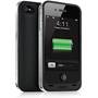 mophie juice pack air Black - back and front view (iPhone not included)