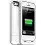 mophie juice pack air White - back and front view (iPhone 5 not included)