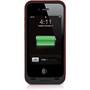 mophie juice pack plus® Red - front (iPhone not included)