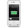 mophie juice pack plus® Grey - front view (iPhone not included)