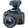 Canon EOS Rebel SL1 Kit Shown with optional GPS receiver (not included)