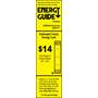 Samsung UN65F7100 EnergyGuide label