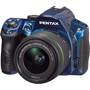 Pentax K-30 with 3X WR Zoom Lens Front (Blue)