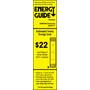 Samsung UN75F7100 EnergyGuide label