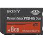 Sony Memory Stick® PRO-HG Duo HX Media Front (8GB)