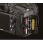 Nikon D600 Two Lens Camera Bundle Memory card bay (shown with memory card, not included)