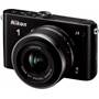 Nikon 1 J3 with Standard 3X Zoom Lens Front (Black)