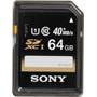 Sony SDXC UHS-1 Memory Card Front (64GB)