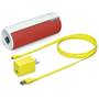 UE BOOM Red - with included USB charging cable and plug