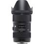 Sigma Photo 18-35mm f/1.8 DC HSM Top view, with included hood