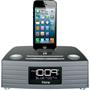 iHome iBT97 FM clock radio with Bluetooth® and USB charging at