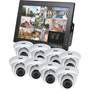 ClearView CBT-08-8D LCD Combo DVR Kit DVR with included surveillance cameras