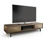 BDI Signal™ 8323 Walnut - left front view (TV and components not included)