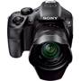 Sony Alpha a3000 Kit Front, with included lens hood