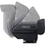 Sony FDA-EV1MK The electronic viewfinder adjusts 90 degrees vertically