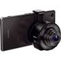 Sony Cyber-shot® DSC-QX10 Shown clipped to a smartphone (not included)