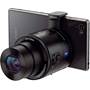 Sony Cyber-shot® DSC-QX100 Shown clipped to a smartphone (not included)