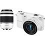 Samsung NX2000 Smart Camera Two Lens Kit Front (White)