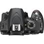 Nikon D3200 Two Lens Kit Top view (body only)