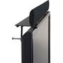 Center Stage Bracket CSB-3205 Side view with sound bar speaker (speaker not included)
