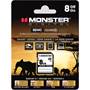 Monster Digital SDHC Memory Card Front (in packaging)