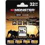 Monster Digital SDHC Memory Card Front of package