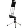 MXL Tempo Silver/Black - with included mic stand