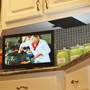 Mohu Leaf 30 TV in the kitchen
