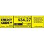 SunBriteTV® SB-4670HD EnergyGuide label