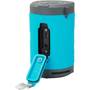 Scosche boomBOTTLE H2O Blue - with back panel open