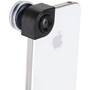 Olloclip 4-in-1 Lens for iPhone® 4/4S Shown attached to phone