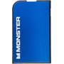 Monster Mobile® PowerCard™ Cobalt Blue - front view