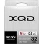 Sony XQD Memory Card Shown with packaging