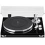 TEAC TN-300 Shown with included dust cover open (Gloss Black)