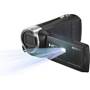 Sony Handycam® HDR-PJ275 Front, with projector on