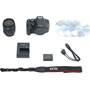Canon EOS Rebel T5 Kit Shown with included accessories