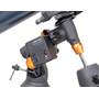Celestron AstroMaster 130-EQ MD Motor drive points the telescope quickly and accurately