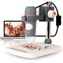 Celestron Handheld Digital Microscope Pro Shown on included stand (computer not included)