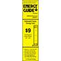 Samsung UN48H6400 EnergyGuide label