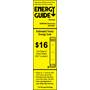 Samsung UN75H6350 EnergyGuide label