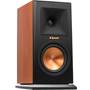Klipsch Reference Premiere RP-150M Angled front view with grille removed (Cherry)