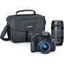 Canon EOS Rebel T5 Two Zoom Lens Bundle Camera with included lenses and case