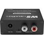 WyreStorm Express™ EXP-CON-DAC-D Digital-to-Analog Converter Back - analog stereo output