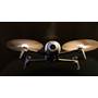 Parrot Bebop 2 Drone and Skycontroller Black Bundle Shown in flight