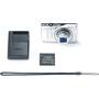 Canon PowerShot Elph 350 HS Shown with included accessories