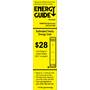 Samsung UN75JU7100 EnergyGuide label