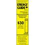 Samsung UN78JU7500 EnergyGuide label