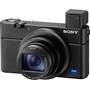 Sony Cyber-shot® DSC-RX100 VI Front, with viewfinder popped up